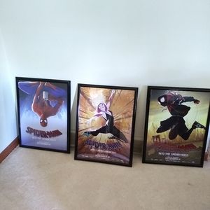Set of 3 Spider-Man Into the Spider-verse Posters Marvel Universe Comics